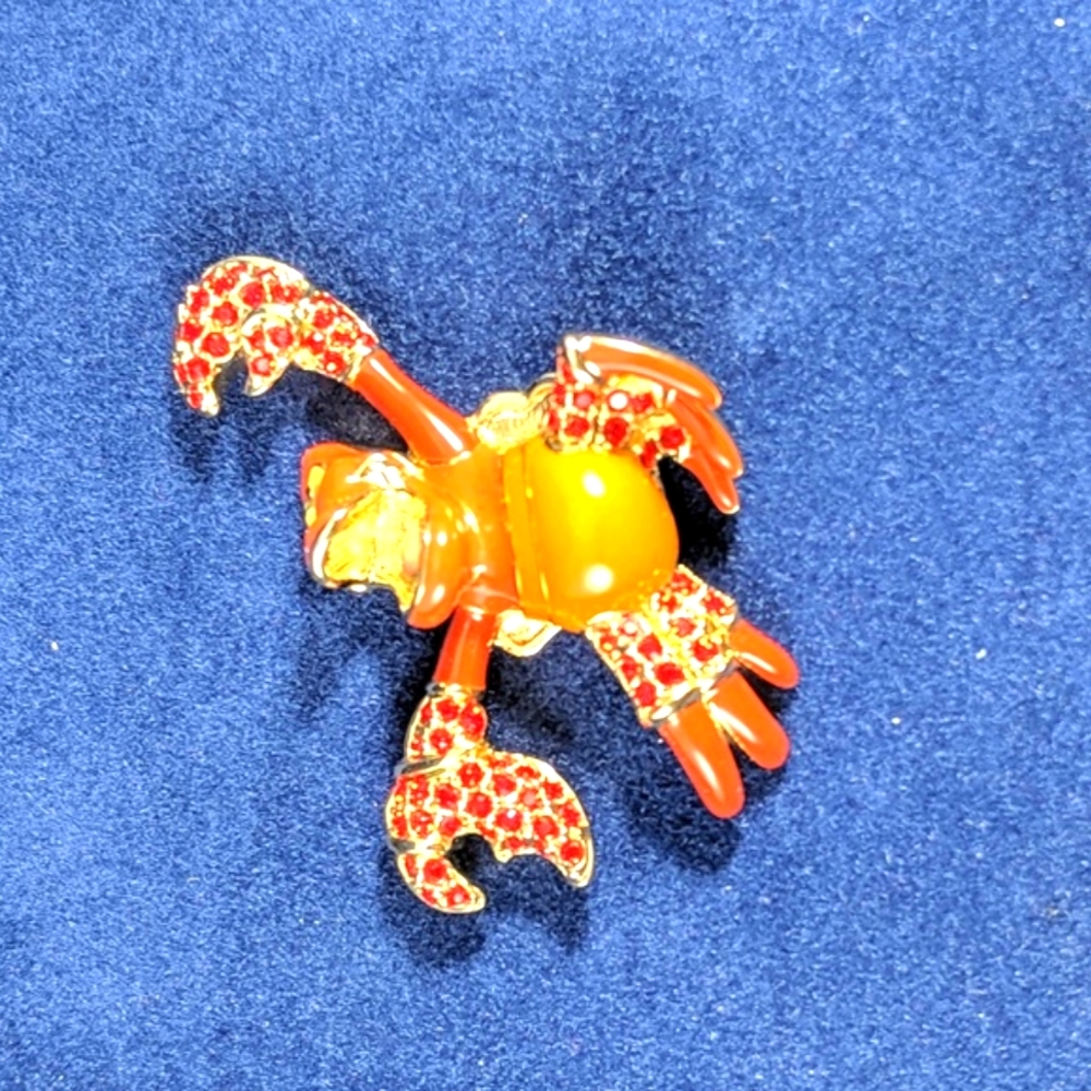 Disney's limited edition Sebastian the Crab brooch